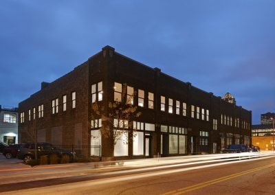 1417 Walnut Integrated Studio night street view