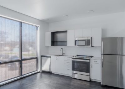 Apartment kitchen view renovation