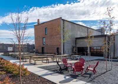 Twisted Vine Brewery patio and entrance