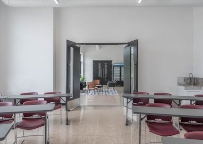 Cafeteria and teaching area for Inner Space Wellness Center