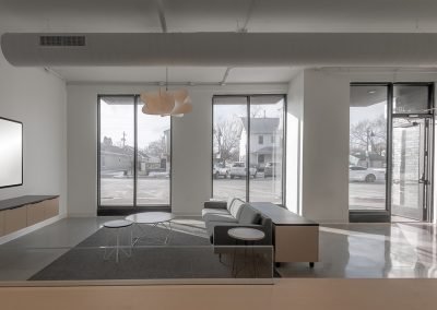 Google Fiber main lobby and walk-in entrance area