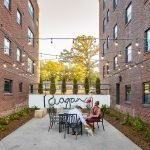 Reagan House patio view