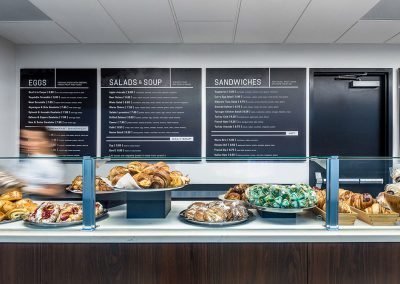 La Mie Elevate order station with menu displayed