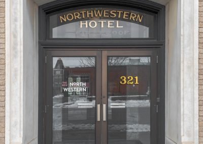 Northwestern Cocktail Lounge main entrance area