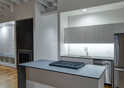 Central Standard Oil Apartment Kitchen area