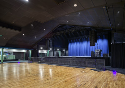 Renovated Val Air Ballroom stage angle