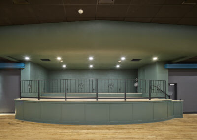 Renovated Val Air Ballroom historic stage
